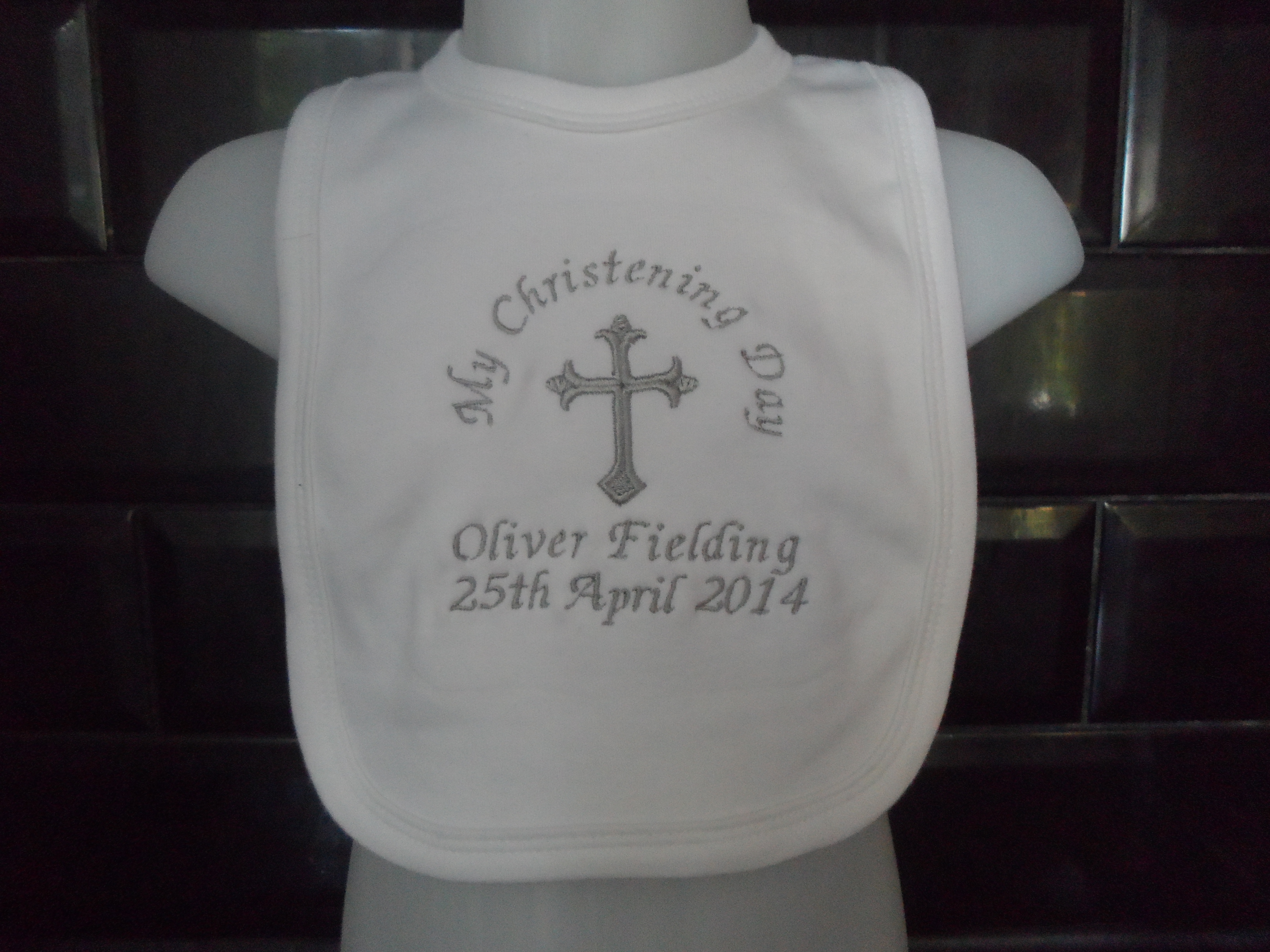Bib My Christening Day